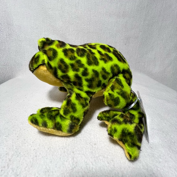 Webkinz by Ganz Spotted Green Bull Frog with Tag - Picture 2 of 7